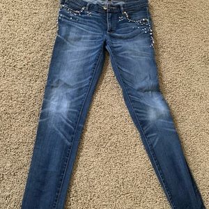 Juicy Couture jeweled Jeans